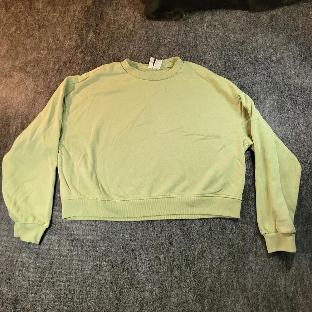 H-m Women's Green Sweatshirt